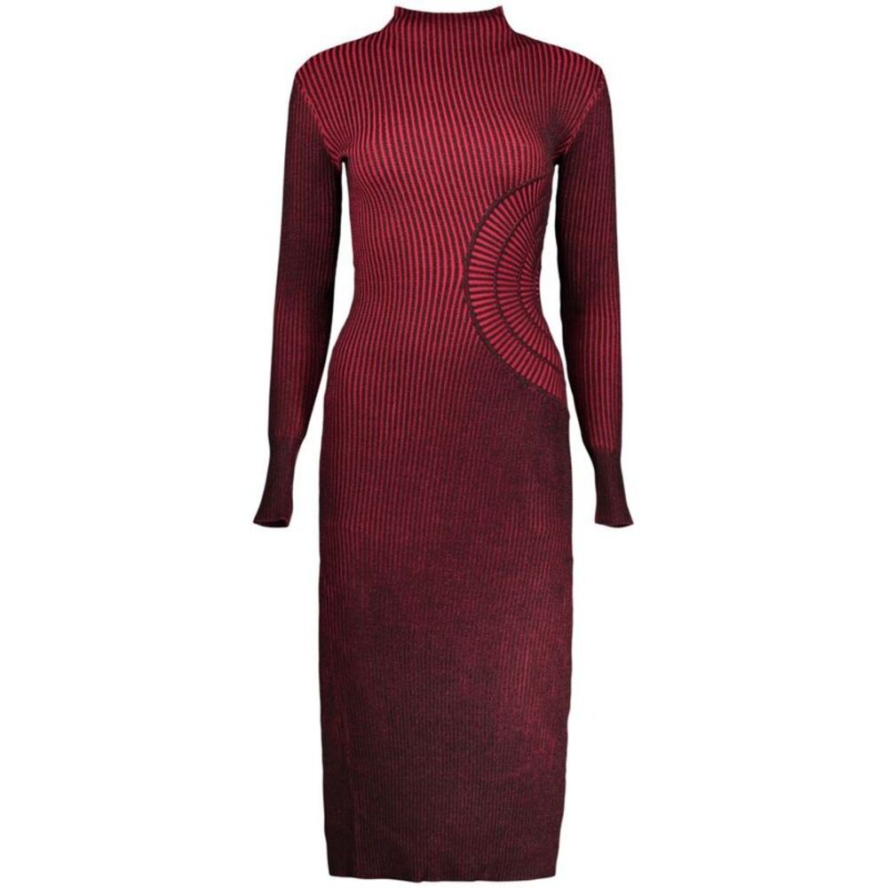 Desigual Red Polyester Casual Women's Dress
